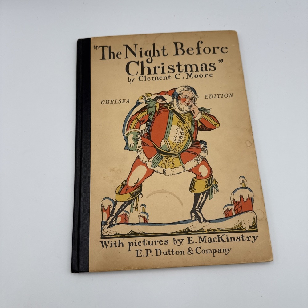 Rare! The Night Before Christmas [Chelsea Edition] 1928.